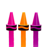 Crayola Crayons PEZ Candy Packs: 12-Piece Display - Candy Warehouse
