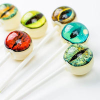 Creature Eyes Lollipops: 6-Piece Gift Pack - Candy Warehouse