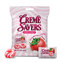 Creme Savers Strawberry & Creme Hard Candy: 2.25LB Box - Candy Warehouse