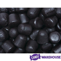 Crows Black Licorice Drops Candy 6.5-Ounce Packs: 12-Piece Box - Candy Warehouse