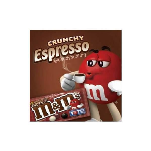 Crunchy Espresso M&M's Candy: 8-Ounce Bag - Candy Warehouse