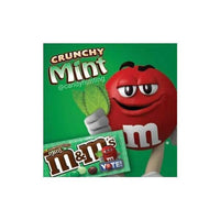 Crunchy Mint M&M's Candy: 8-Ounce Bag - Candy Warehouse