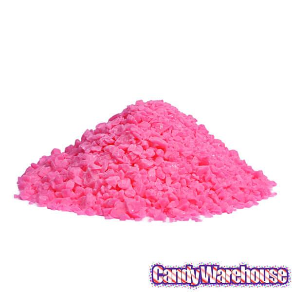 Crushed Candy Chips - Pink Strawberry: 5.8-Ounce Shaker - Candy Warehouse