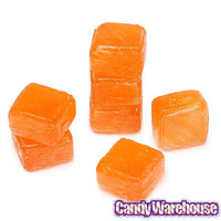 Cubes Hard Candy - Tangerine: 3LB Bag - Candy Warehouse