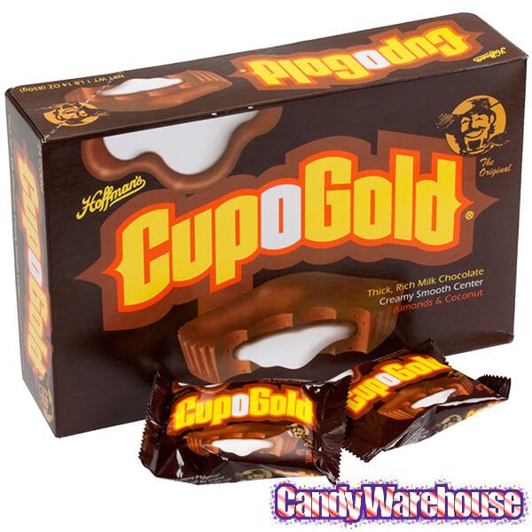 Cup-O-Gold Chocolate Candy Cups: 24-Piece Box - Candy Warehouse