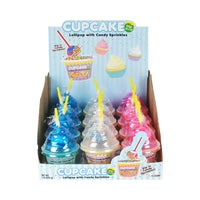 Cupcake Dip-N-Lik® with Sprinkles: 12-Piece Display - Candy Warehouse
