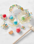Pure Sugar Hollow Candy Cupcake filled with Cupcake Gummies - Candy Warehouse