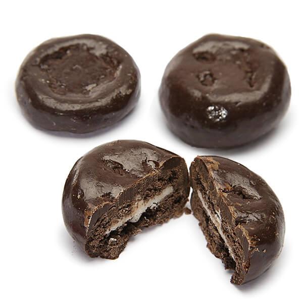 Dark Chocolate Covered Mini Oreo Cookies: 2LB Bag - Candy Warehouse