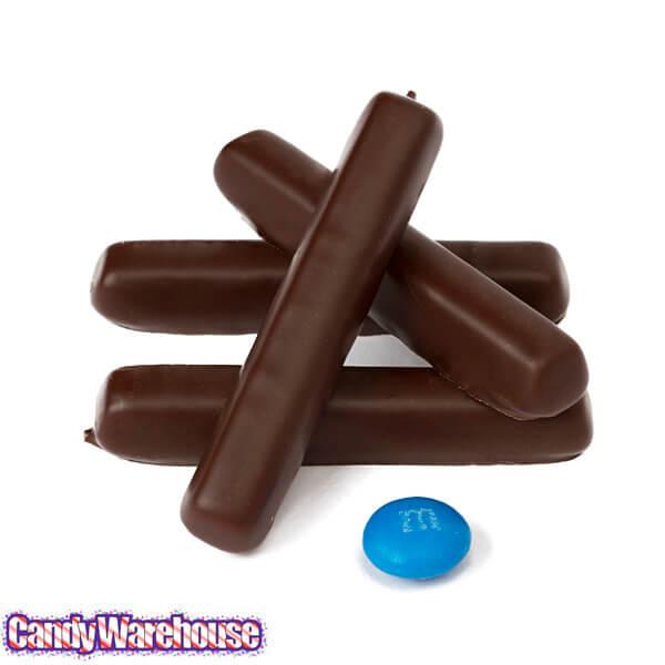 Dark Chocolate Covered Orange Jelly Candy Sticks: 10.5-Ounce Gift Box - Candy Warehouse