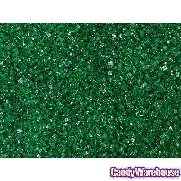 Dark Green Colored Sugar: 3.25-Ounce Bottle - Candy Warehouse