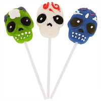 Day of the Dead Frosted Lollipops: 12-Piece Box - Candy Warehouse