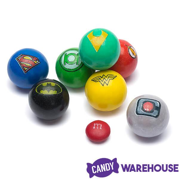 DC Comics Justice League Superhero 1-Inch Gumballs: 250-Piece Bag - Candy Warehouse