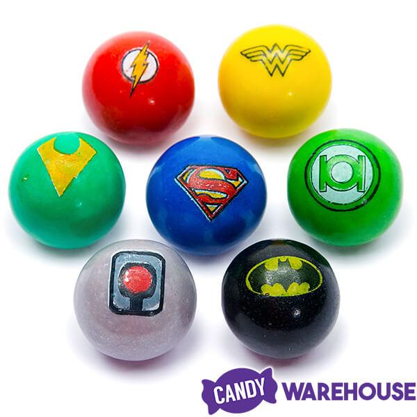 DC Comics Justice League Superhero 1-Inch Gumballs: 250-Piece Bag - Candy Warehouse