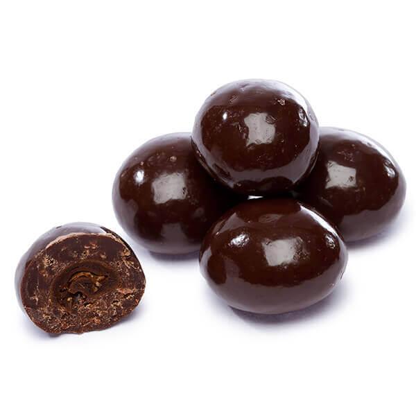 Deluxe Chocolate Covered Espresso Coffee Beans - Dark: 2LB Bag - Candy Warehouse
