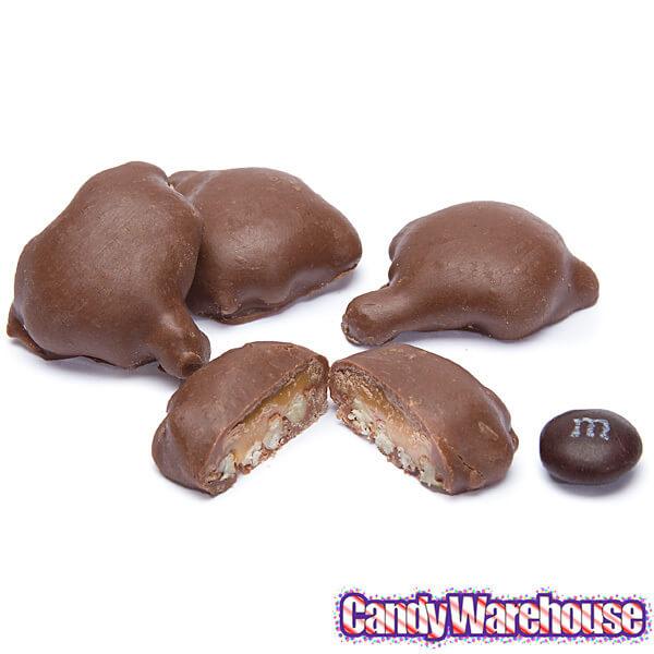 DeMet's Turtles Minis Caramel Nut Cluster Chocolates - Original: 5-Ounce Bag - Candy Warehouse