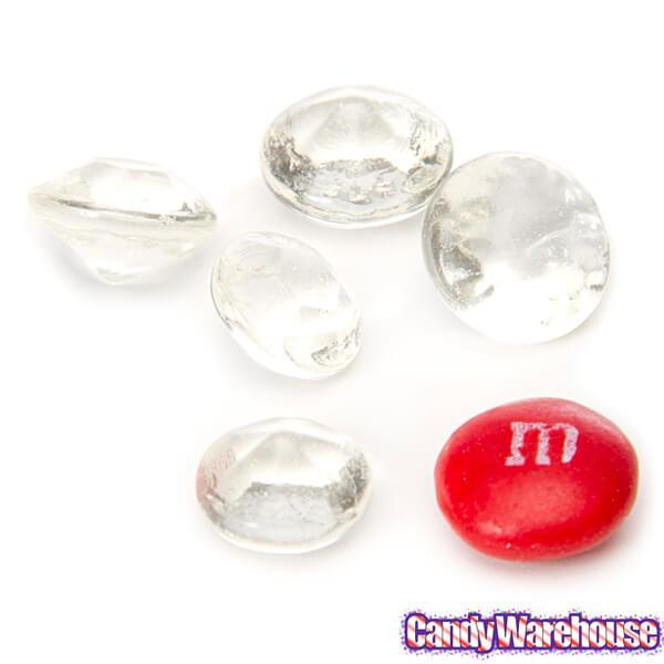 Diamond Candy Gems - Clear: 40-Piece Package - Candy Warehouse