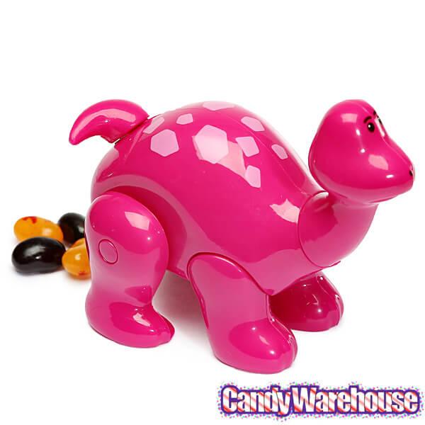 Dino Doo Pooping Dinosaur Jelly Bean Dispensers: 10-Piece Display - Candy Warehouse
