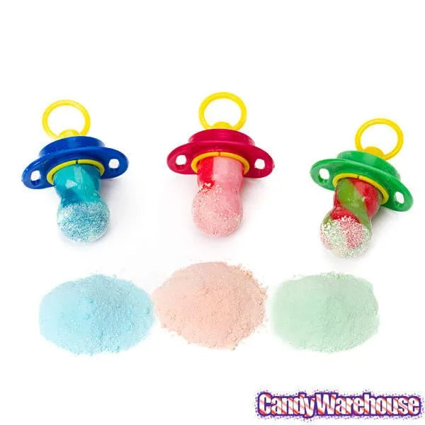Dip-n-Lik Pacifier Pop Candy: 12-Piece Box – Candy Warehouse