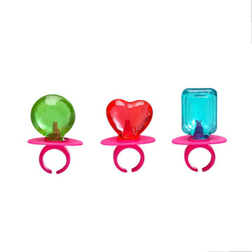 Disney Frozen Lollipop Rings Candy 3-Packs: 12-Piece Box - Candy Warehouse