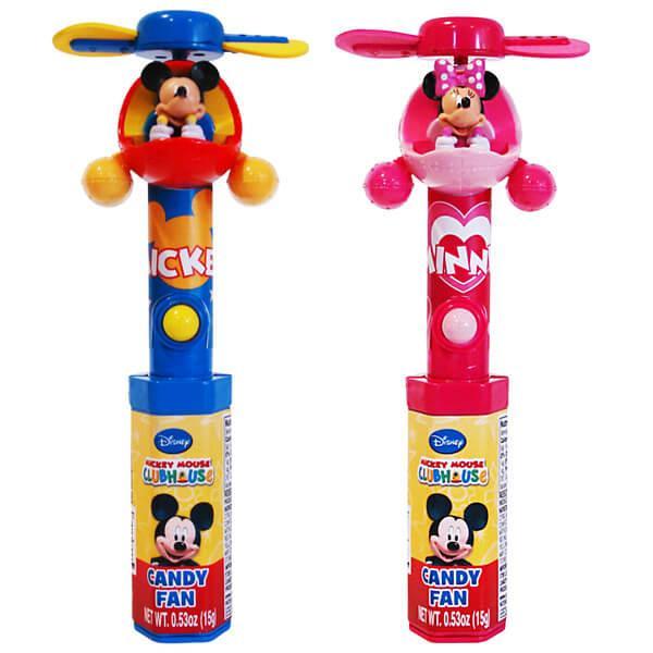 Disney Mickey and Minnie Helicopter Candy Fans: 3-Piece Set - Candy Warehouse