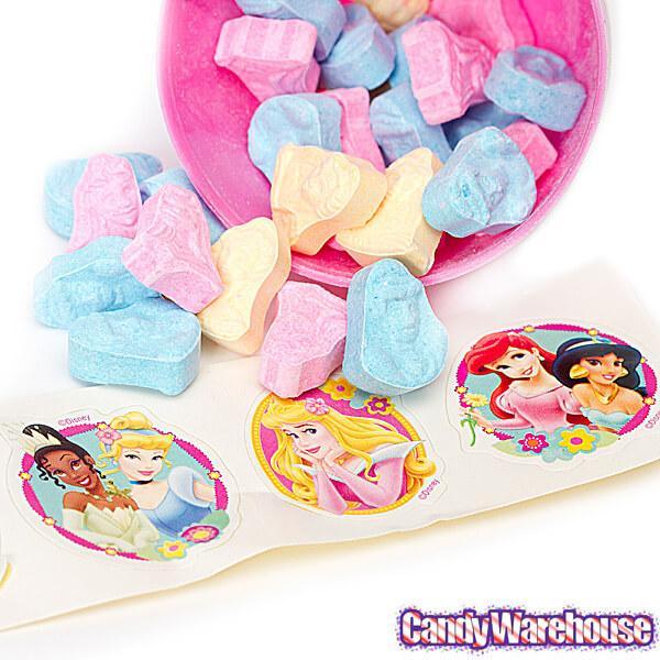 Disney Princess Candy and Sticker Filled Easter Eggs: 12-Piece Display - Candy Warehouse