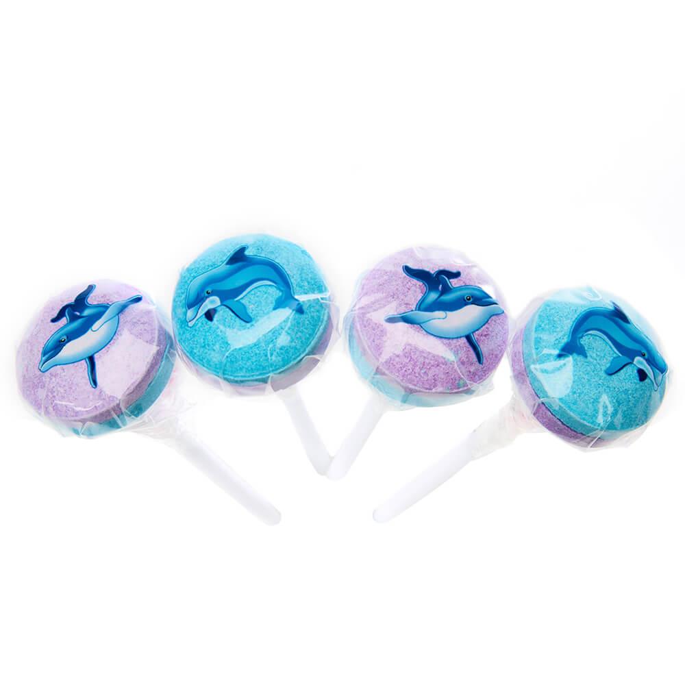 Dolphin Lollipops: 45-Piece Bag - Candy Warehouse