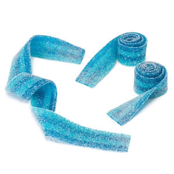 Dorval Sour Power Belts Candy - Berry Blue: 150-Piece Tub - Candy Warehouse