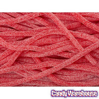 Dorval Sour Power Straws Candy - Strawberry: 200-Piece Tub - Candy Warehouse