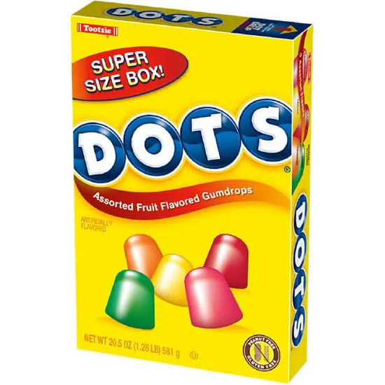 Dots Candy 17.8Ounce Super Size Box Candy Warehouse