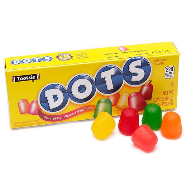 Dots Candy 2.25-Ounce Packs: 24-Piece Box - Candy Warehouse