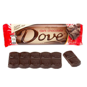 Dove Dark Chocolate Bars: 18-Piece Box - Candy Warehouse