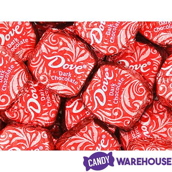 Dove Dark Chocolate Squares: 28-Piece Bag - Candy Warehouse