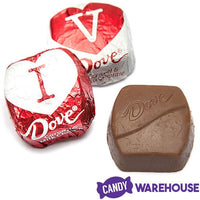 Dove Love Notes Caramel Filled Milk Chocolate Squares: 30-Piece Bag - Candy Warehouse