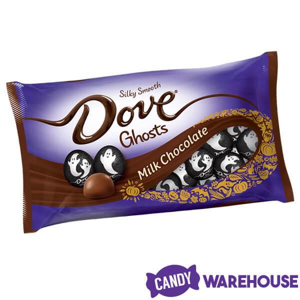 Dove Milk Chocolate Ghosts: 35-Piece Bag - Candy Warehouse