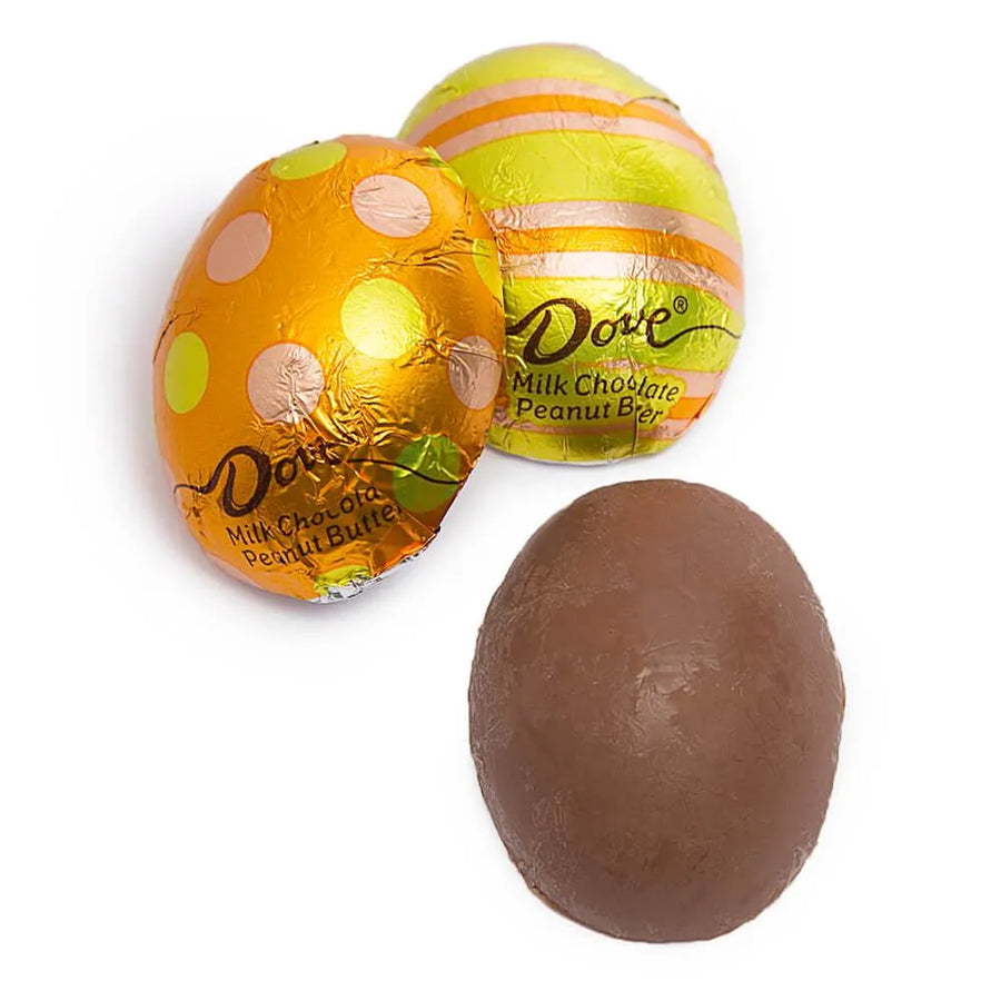 Dove Milk Chocolate Peanut Butter Easter Eggs 15Piece Bag Candy