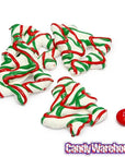 Drizzled Christmas Tree Yogurt Mini Pretzels: 2LB Bag
