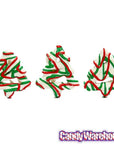 Drizzled Christmas Tree Yogurt Mini Pretzels: 2LB Bag