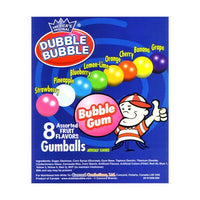 Dubble Bubble Assorted Colors 1/2-Inch Gumballs: 5800-Piece Case - Candy Warehouse