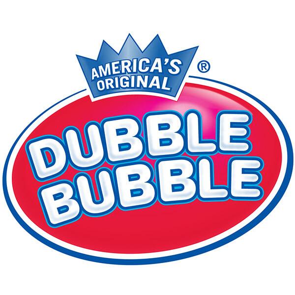 Dubble Bubble Chiclets Chewing Gum Tabs - Tropical Fruit Flavors: 1.5LB Jar - Candy Warehouse