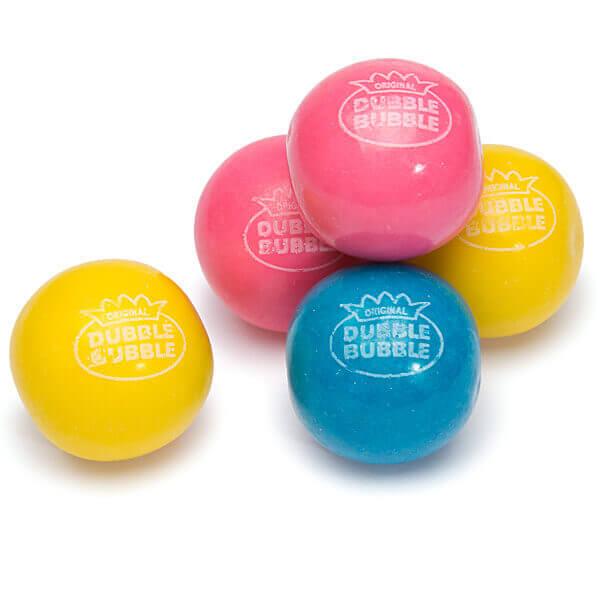 Dubble Bubble Cotton Candy 1-Inch Gumballs: 850-Piece Case - Candy Warehouse