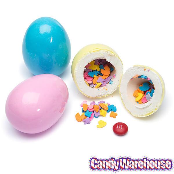 Dubble Bubble Giant Candiful Bubble Gum Eggs: 12-Piece Box - Candy Warehouse