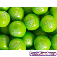 Dubble Bubble Green Apple 1-Inch Gumballs: 850-Piece Case - Candy Warehouse