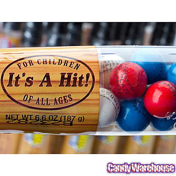 Dubble Bubble Gumballs Filled Baseball Bat - Candy Warehouse