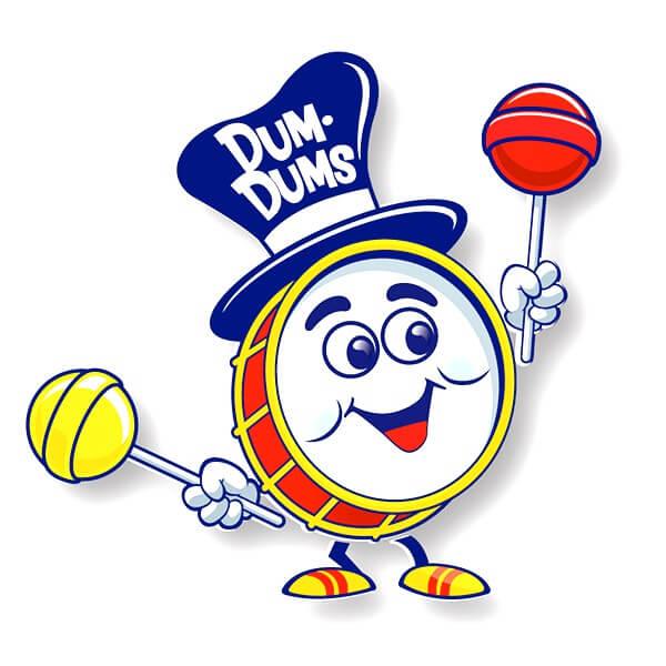 Dum Dums Caribbean Blue Party Pops - Cotton Candy: 5LB Bag - Candy Warehouse