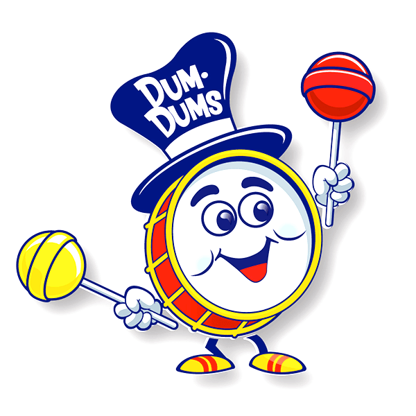 Dum Dums Caribbean Blue Party Pops - Cotton Candy: 75-Piece Bag - Candy Warehouse