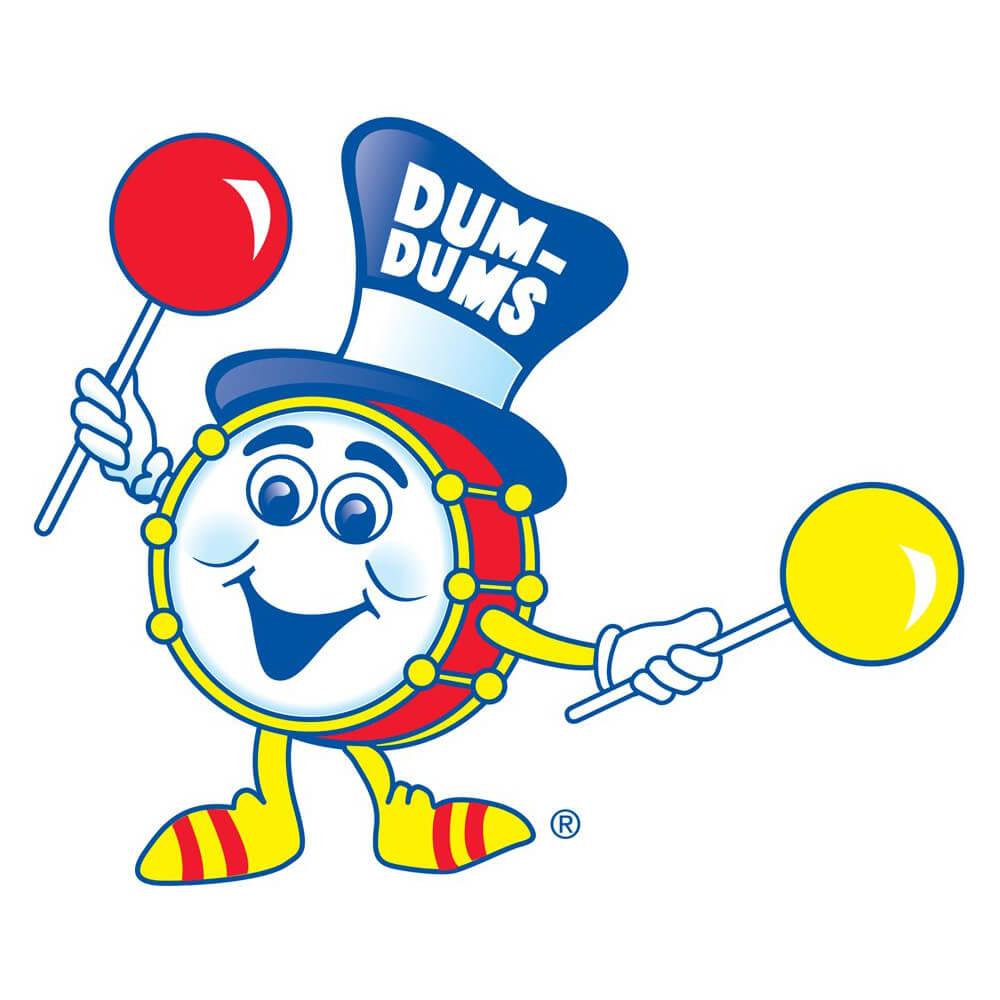 Dum Dums Rainbow Party Pops - Assorted Flavors: 75-Piece Bag - Candy Warehouse