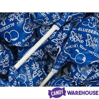 Dum Dums Royal Blue Party Pops - Blueberry: 5LB Bag - Candy Warehouse