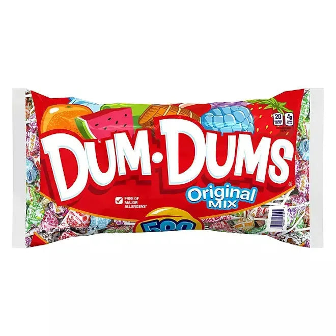 Dum Dums Raspberry Dum Dums | Candy Warehouse – Candy Warehouse