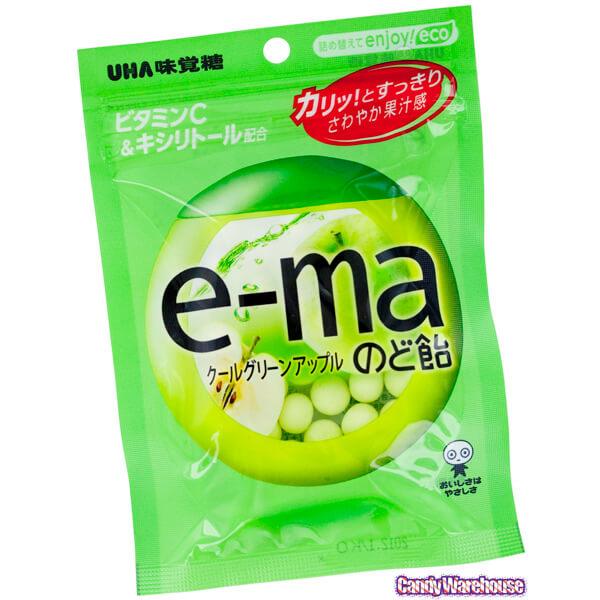 E-ma Cool Apple Candy Balls: 1.76-Ounce Bag - Candy Warehouse