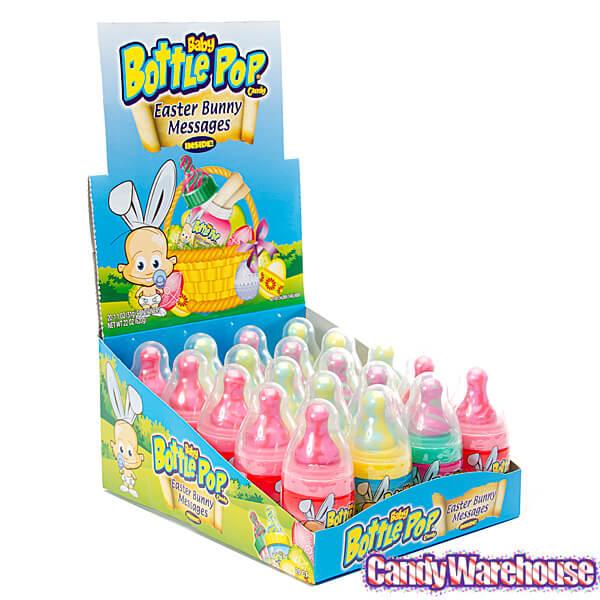 Easter Baby Bottle Pops: 20-Piece Box - Candy Warehouse
